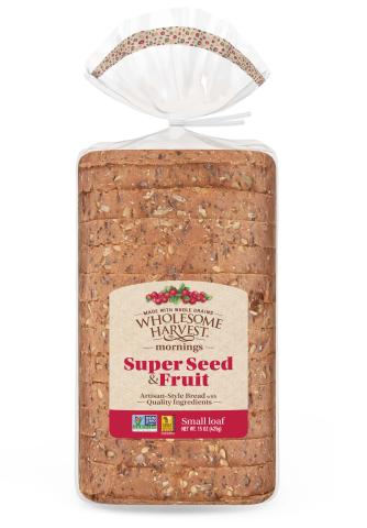 Wholesome Harvest Mornings Super Seed & Fruit Bread 